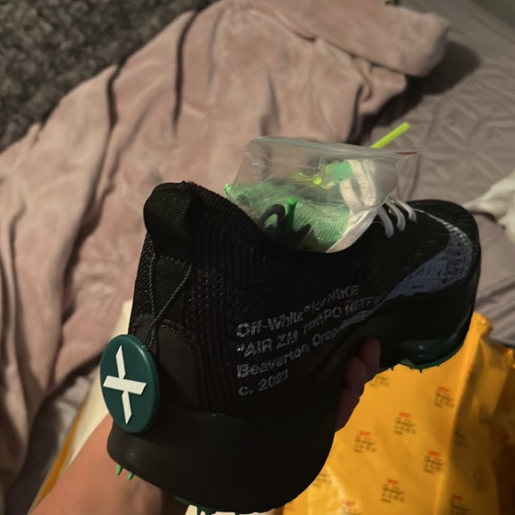 Nike ZOOM Flyknit OFF-WHITE “Scream Green” - Picture 6 of 9